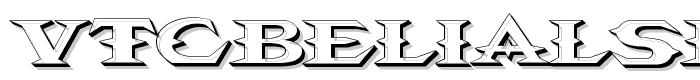 VTCBelialsBlade3d font