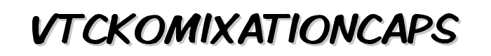 VTCKomixationCaps font