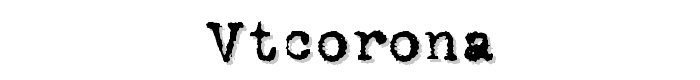 VTCorona font