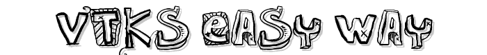 VTKS%20EASY%20WAY font