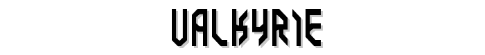 Valkyrie font