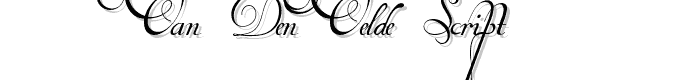 Van%20den%20Velde%20Script font