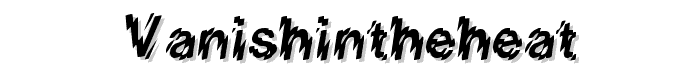 VanishInTheHeat font