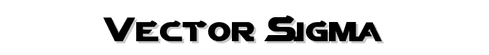 Vector%20Sigma font