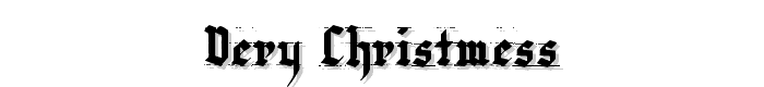 Very%20Christmess font