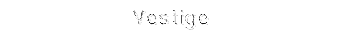 Vestige font