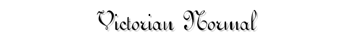 Victorian%20%20Normal font