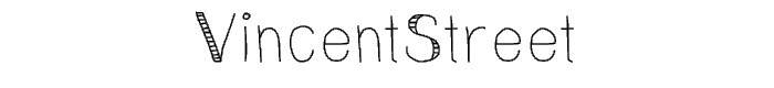 VincentStreet font