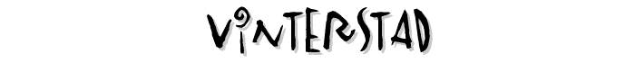 Vinterstad font