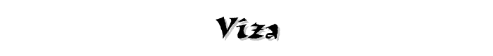 Viza font