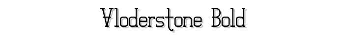 Vloderstone%20Bold font