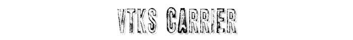 vtks%20carrier font