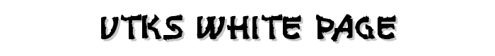 vtks%20white%20page font