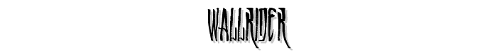 WALLRIDER font