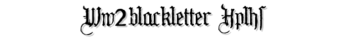 WW2Blackletter%20HPLHS font