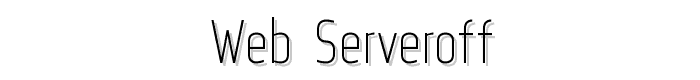 Web%20Serveroff font