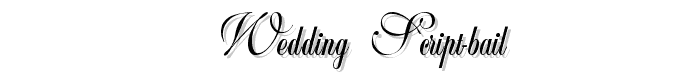 Wedding_Script%20Bail font