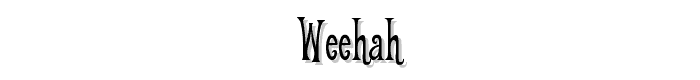 Weehah font