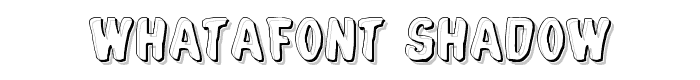 Whatafont%20Shadow font