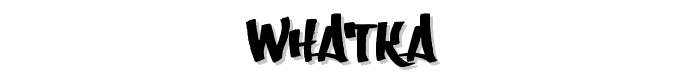 Whatka_ font