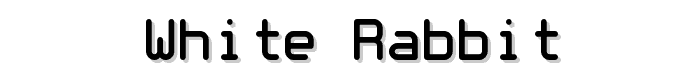 White%20Rabbit font