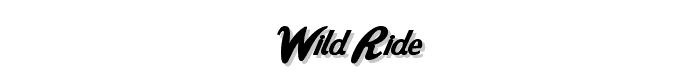 Wild%20Ride font