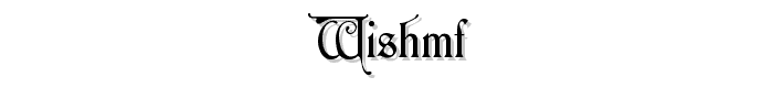 WishMF font