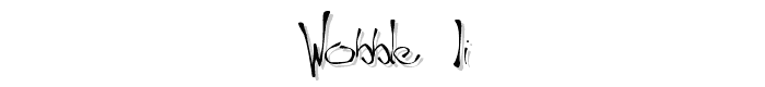 Wobble%20II font