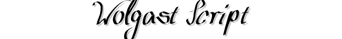 Wolgast%20Script font