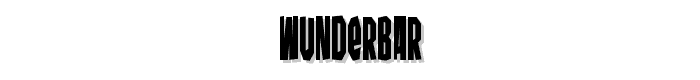 Wunderbar font