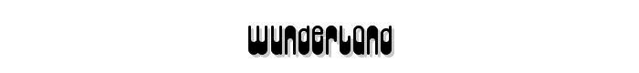 Wunderland font