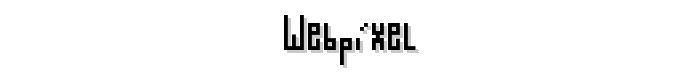 webPixel font