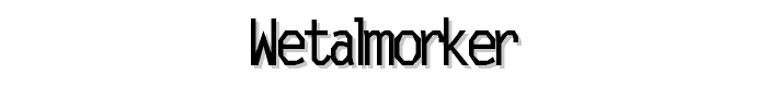 wetalmorker font