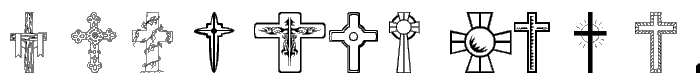 wmcrosses1 font