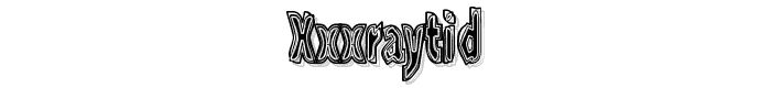 XXXRaytid font