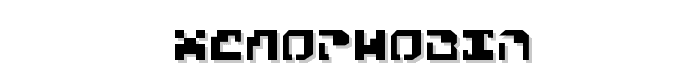 Xenophobia font