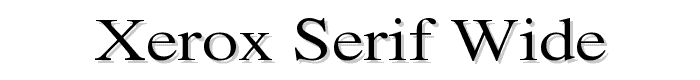 Xerox%20Serif%20Wide font