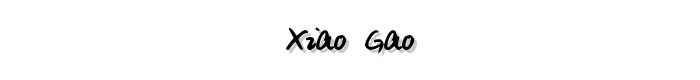 Xiao%20Gao font