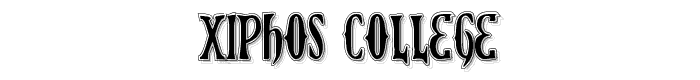 Xiphos%20College font