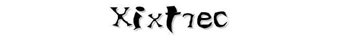 Xixtrec font