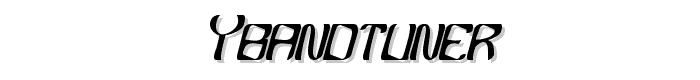 YBandTuner font