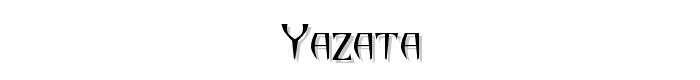 Yazata%E2%84%A2 font