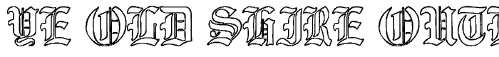 Ye%20Old%20Shire%20Outline font