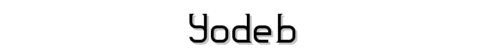 Yodeb font