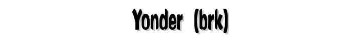 Yonder%20%28BRK%29 font