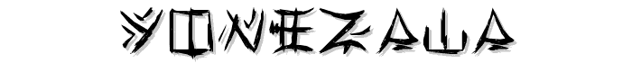 Yonezawa font