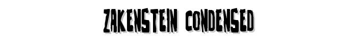 Zakenstein%20Condensed font