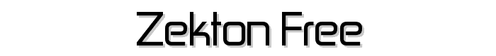 Zekton%20Free font