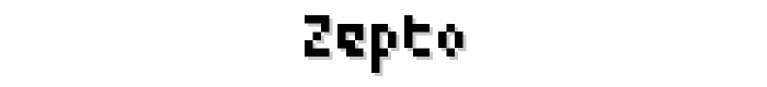 Zepto font