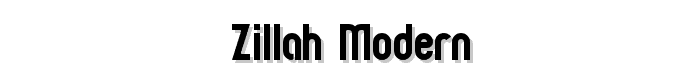 Zillah%20Modern font